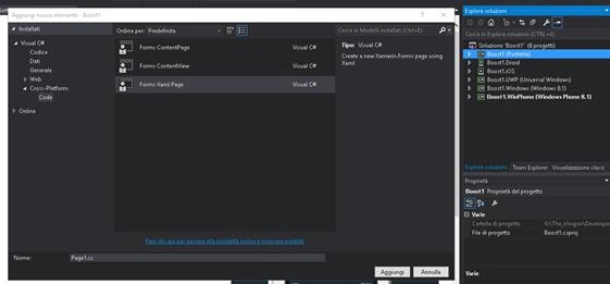 XAML Page