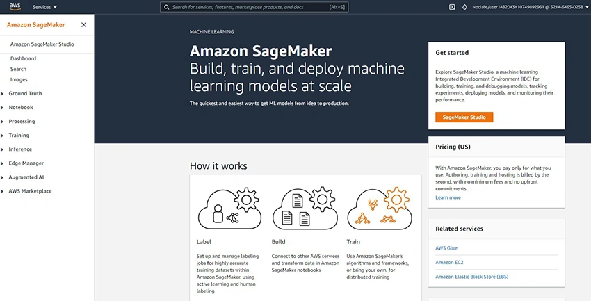 Creating Notebook Instance in Amazon SageMaker