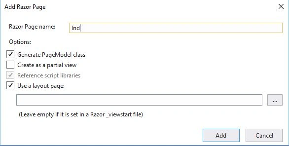 Creating Page Model And Performing CRUD Operations In ASP.NET Core 3 Razor Pages