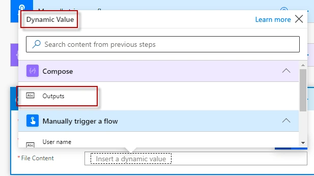 Creating PDF using Power Automate