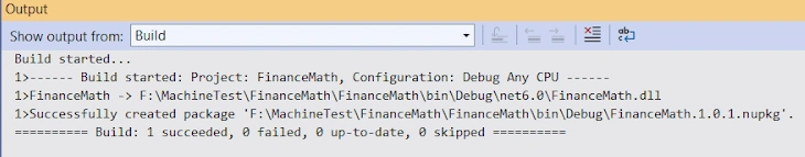 Create .NET core Library Project