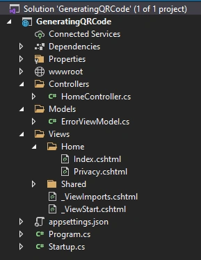 QR Code In ASP.NET Core