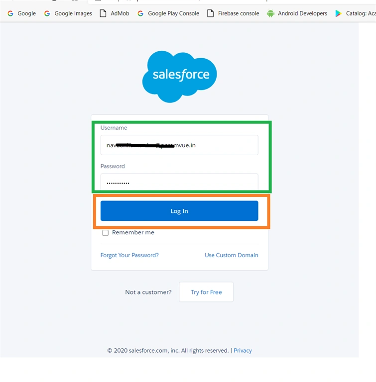 Creating Salesforce Developer Edition Account And Connect With Trailhead Org