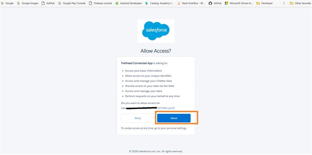 Creating Salesforce Developer Edition Account And Connect With Trailhead Org