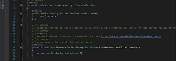 Creating Services With Azure Service Fabric