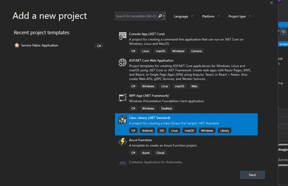 Creating Services With Azure Service Fabric