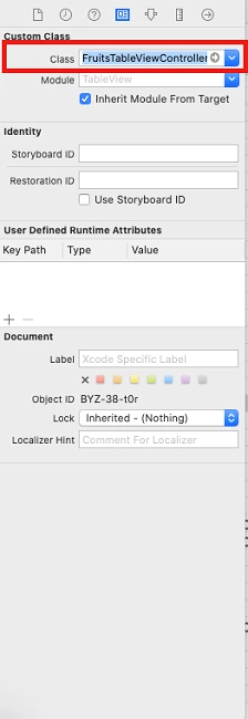 Creating TableView In Swift