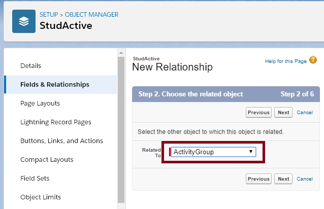 Creating the Many to Many Relationship in SalesForce