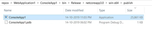 Creating Trimmed Self-Contained Single Executable Using .NET Core 3.0