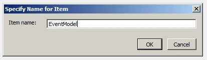 Naming ADO.NET entity Data Model