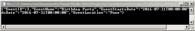 Get All Events Records by ID