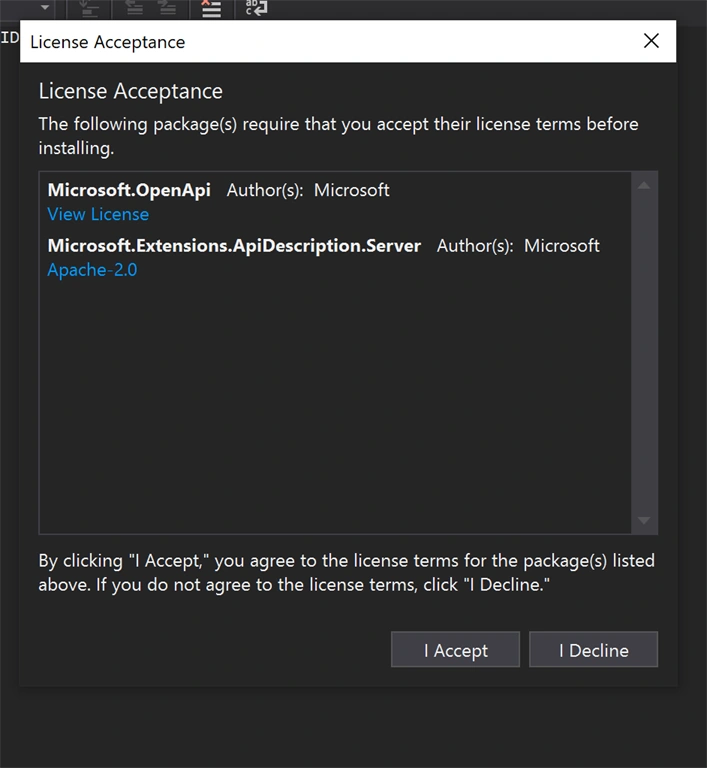Creating WEB API project Visual Studio 2019 - ASP.NET Core And Swagger