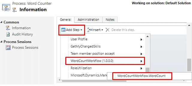 Add Step