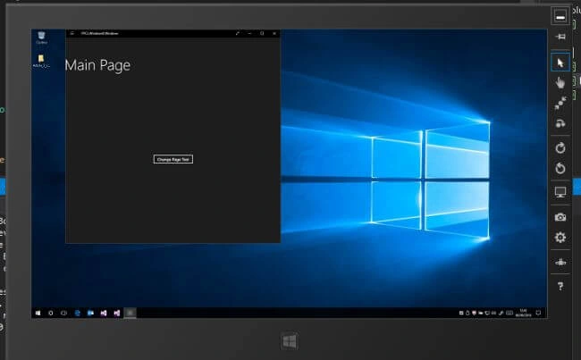 Windows 10 Desktop Emulator