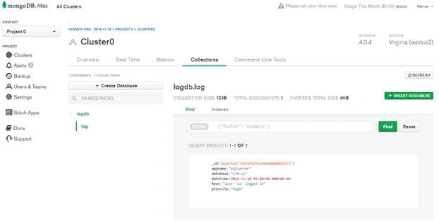 Creating Your First MongoDB Atlas Cluster