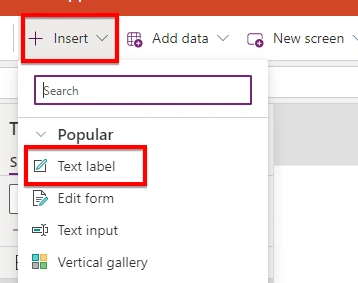 Creating your first PowerApps application