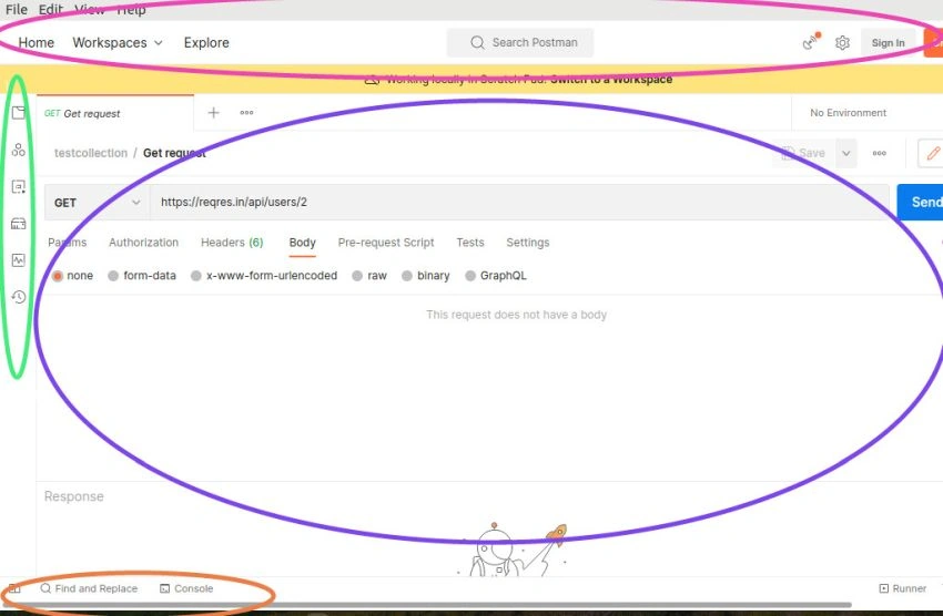 Creation of API Reqest using Postman Tool