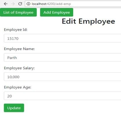 Edit Employee