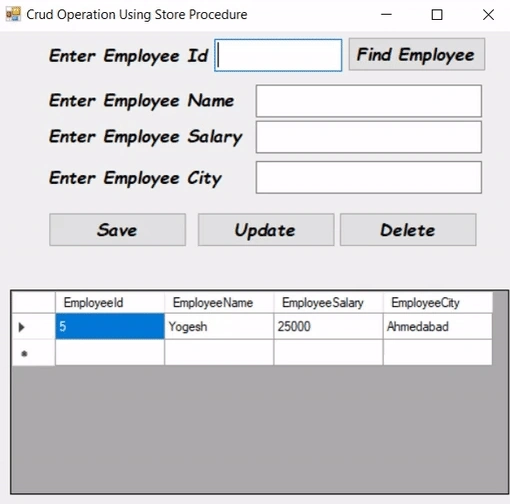 Store Procedure