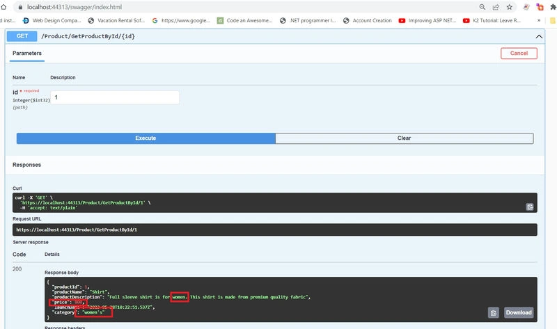 CRUD Operation using Elastic Search
