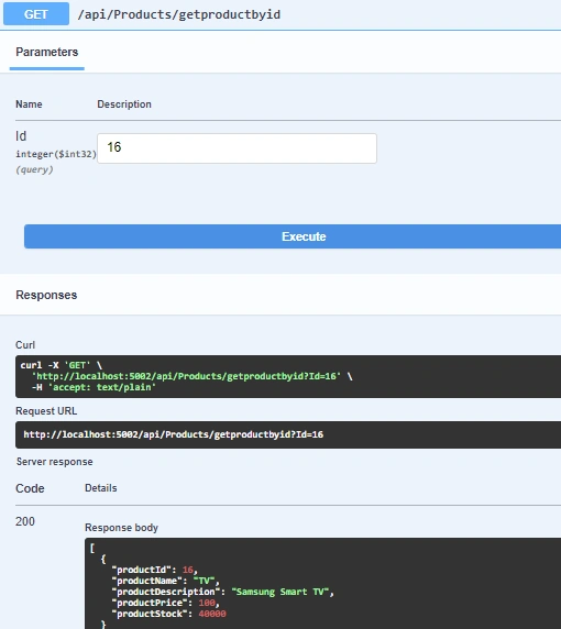 CRUD Operation using Entity Framework Core and Stored Procedure in .NET Core 6 Web API