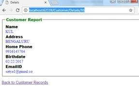 Report requirement