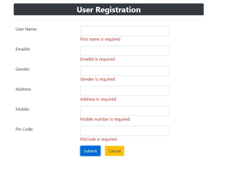 CRUD Operations In Angular Using AG Grid With Web API And SQL