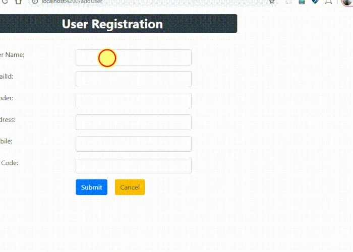 CRUD Operations In Angular Using AG Grid With Web API And SQL
