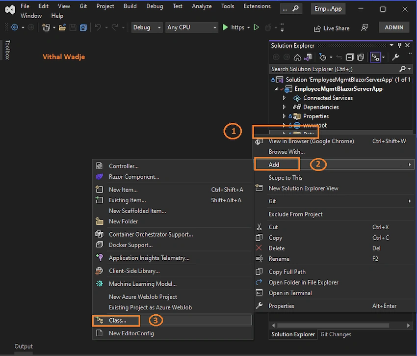 CRUD Operations In ASP.NET Core Blazor Server with Azure Cosmos DB and C#