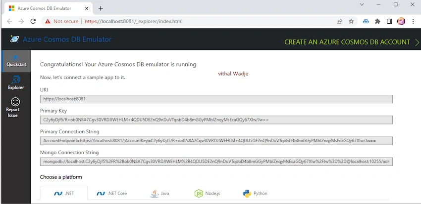 CRUD Operations In ASP.NET Core Blazor Server with Azure Cosmos DB and C#