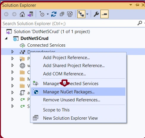 CRUD Operations In ASP.NET Core MVC (.NET 5.0)