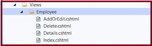 CRUD Operations In ASP.NET Core MVC (.NET 5.0)