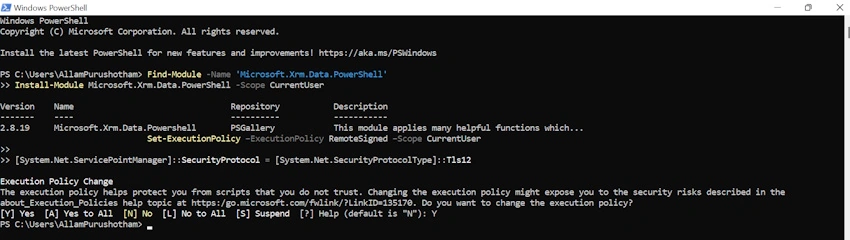 Install Windows Powershell
