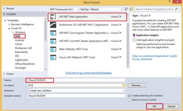 CRUD Operations In ReactJS With Axios Using Web API And SQL Server