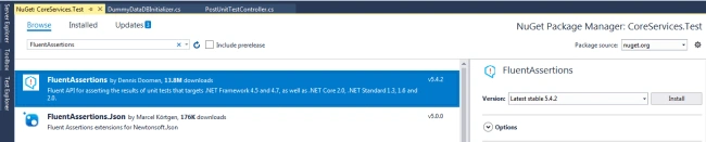 FluentAssertions