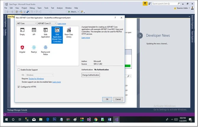 CRUD Operations Using ASP.NET Core And ADO.NET