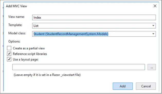 CRUD Operations Using ASP.NET Core And ADO.NET