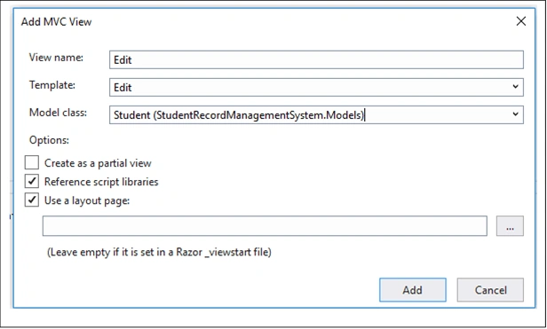 CRUD Operations Using ASP.NET Core And ADO.NET