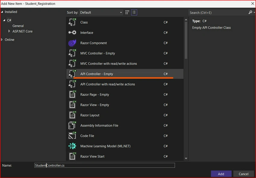 Add Button