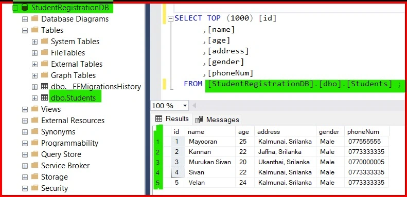 Commit changes