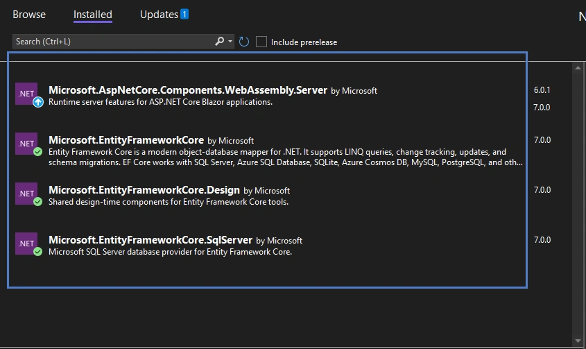 CRUD Operations with Blazor in .NET 6