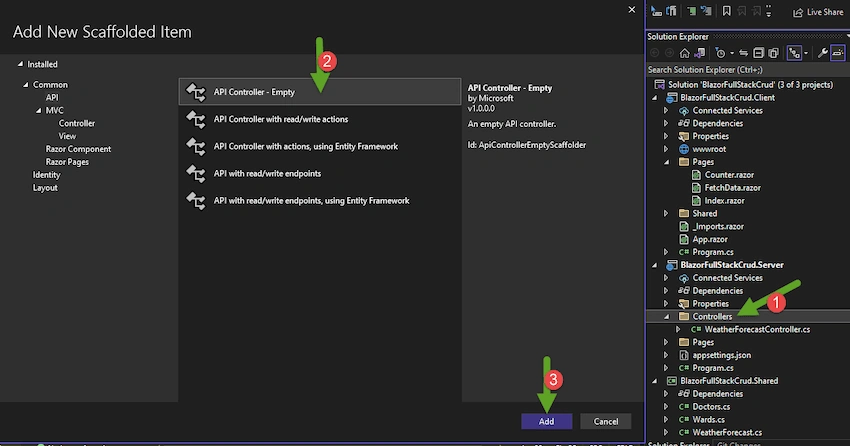 CRUD Operations with Blazor in .NET 6