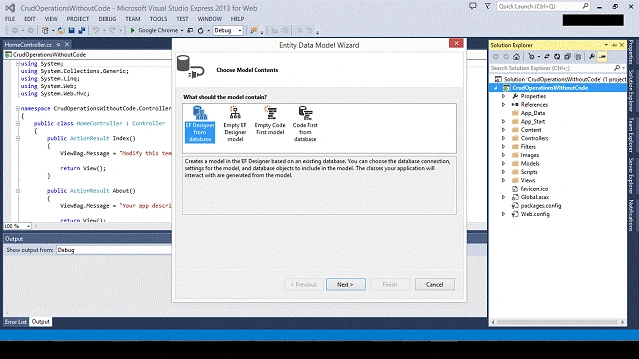 EF Designer from Database