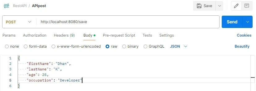JSON code