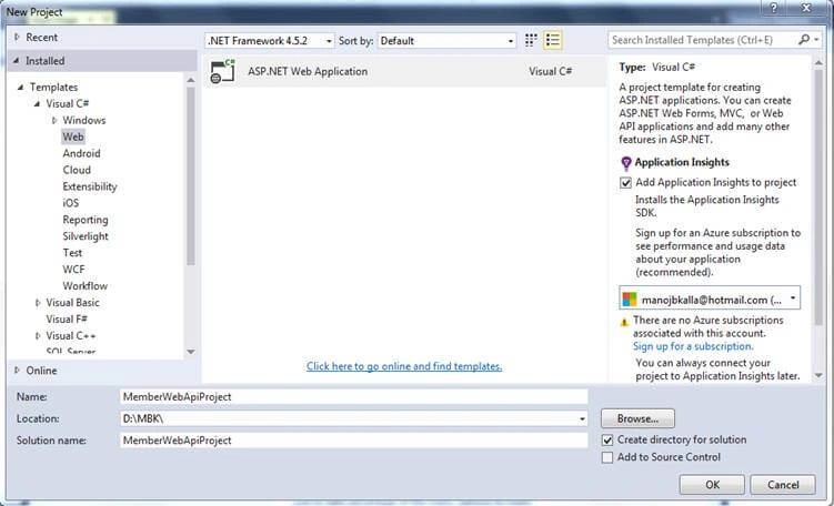 CRUD with Asp.Net Web API