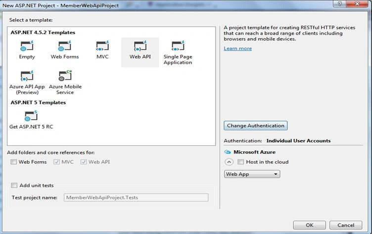 CRUD with Asp.Net Web API