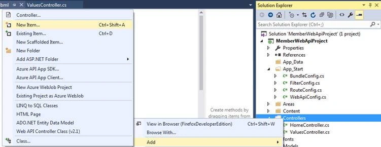 CRUD with Asp.Net Web API