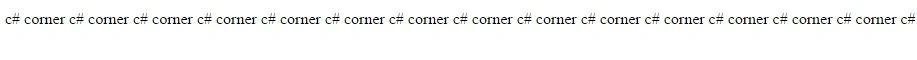 white-space in CSS