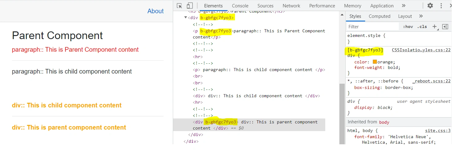 CSS Isolation In Blazor