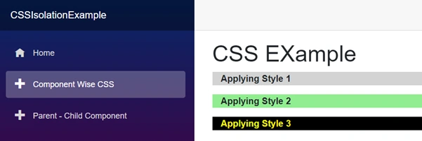 CSS Isolation In Blazor